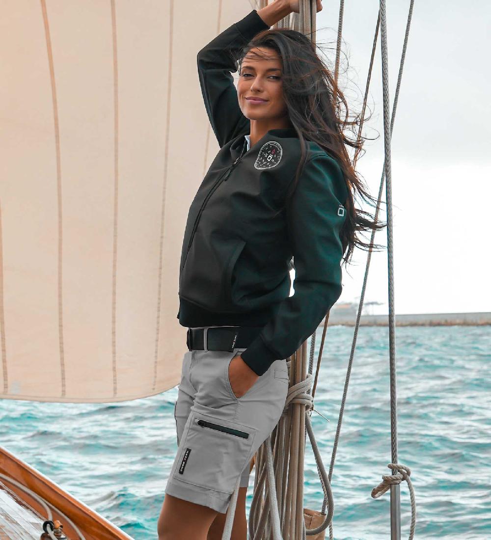 Code Zero CODE-ZERO Shorts Dames Luff Grijs L