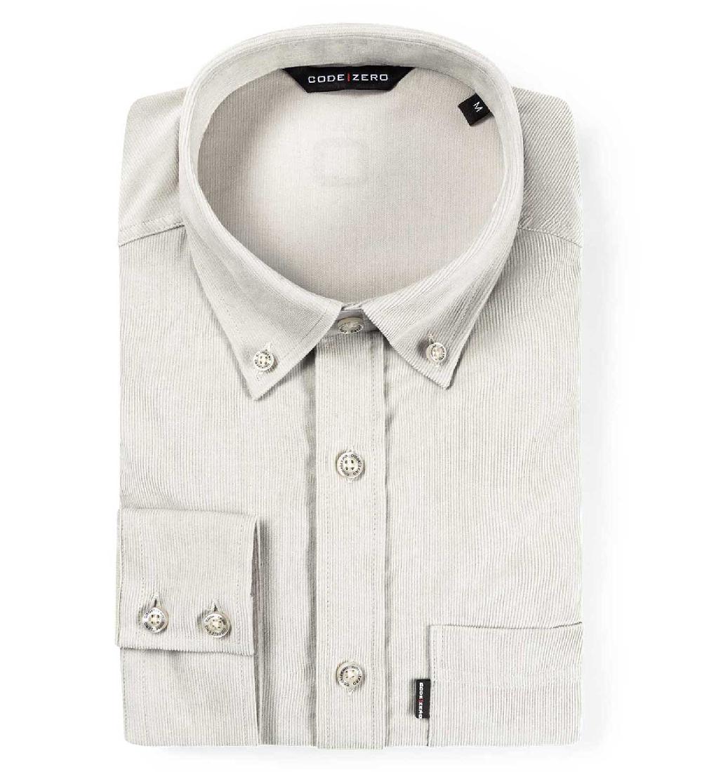code zero CODE-ZERO Corduroy Overhemd Heren Rib Beige 3XL