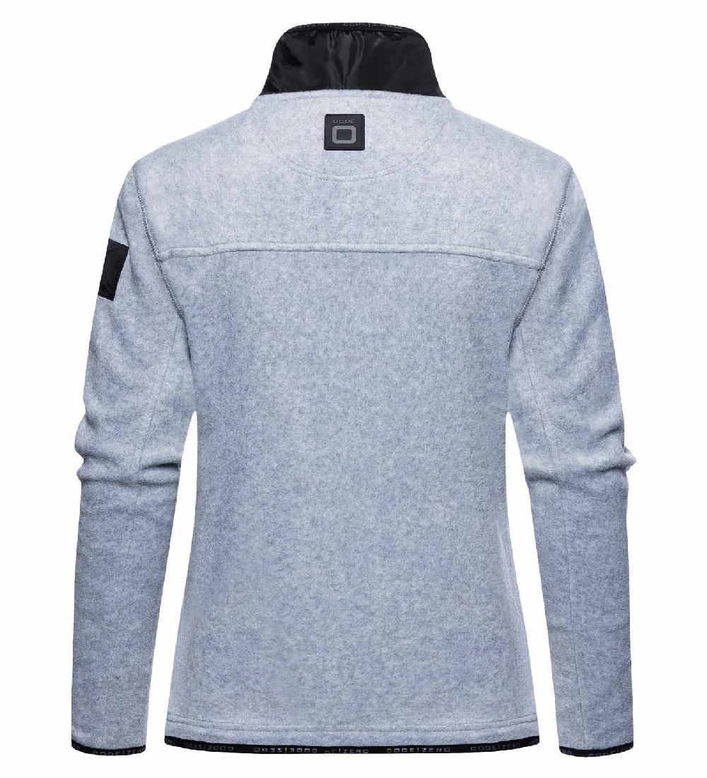Code Zero CODE-ZERO Fleecejas Dames Crewline Grijs S