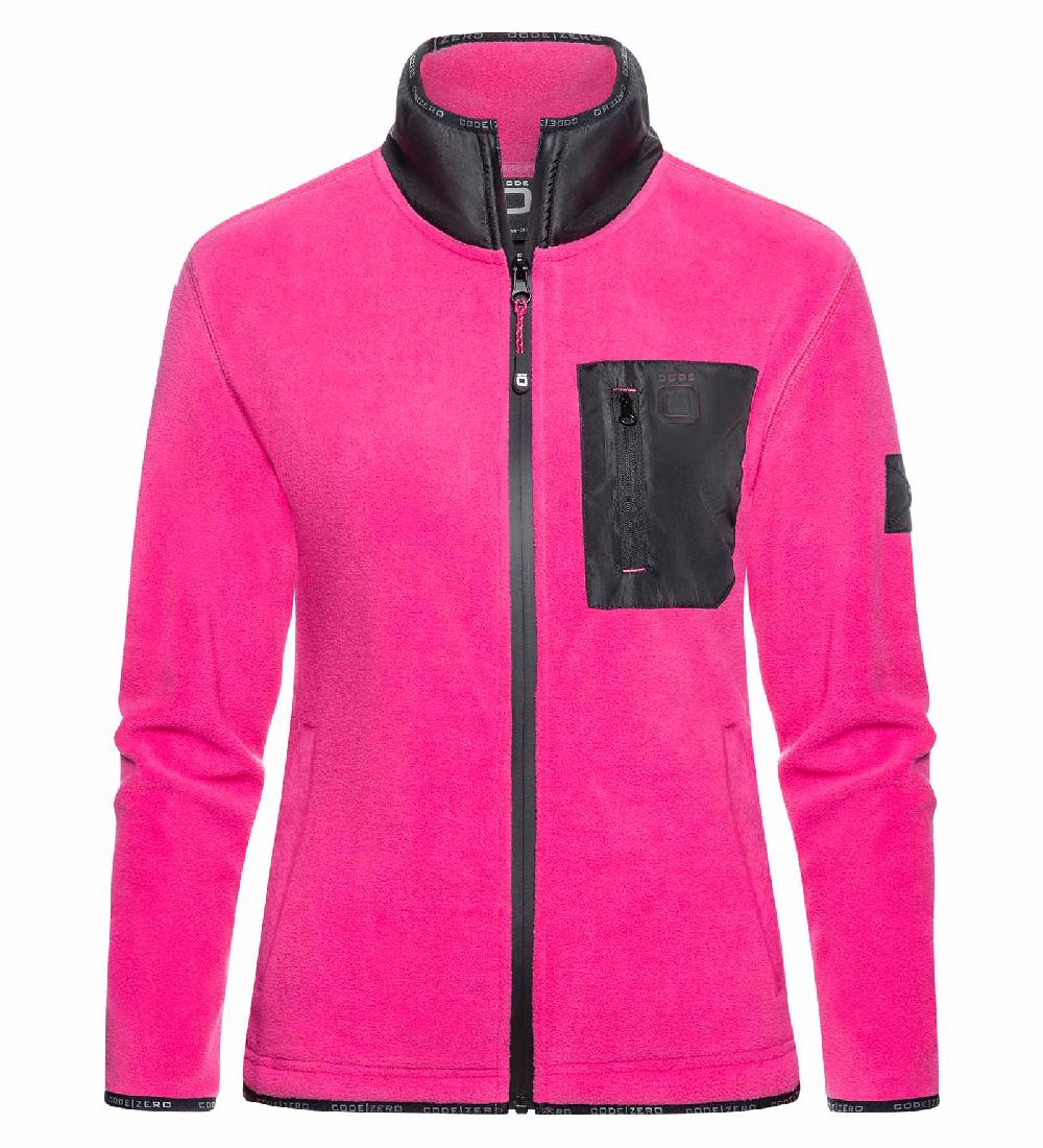 code zero CODE-ZERO Fleecejas Dames Crewline Roze S