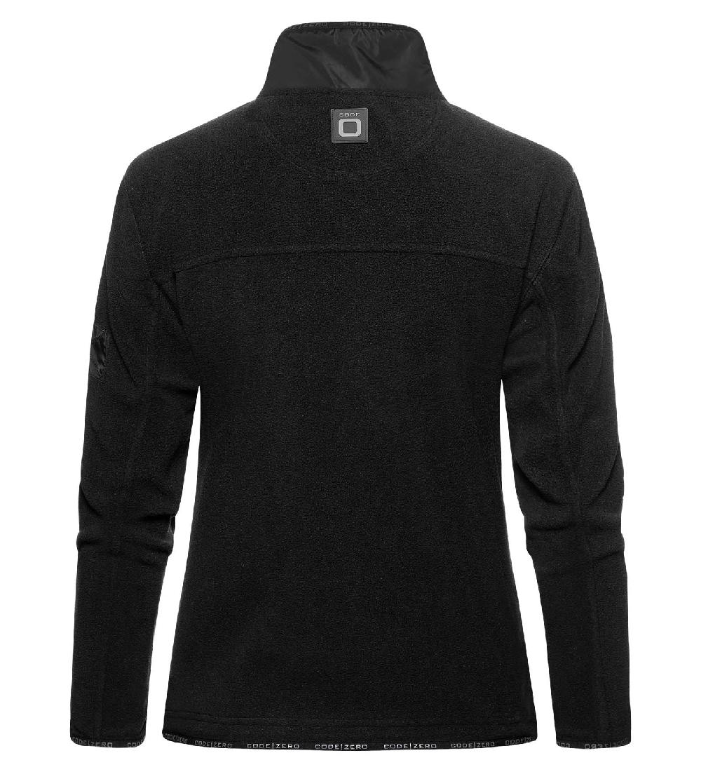 Code Zero CODE-ZERO Fleecejas Dames Crewline Zwart S