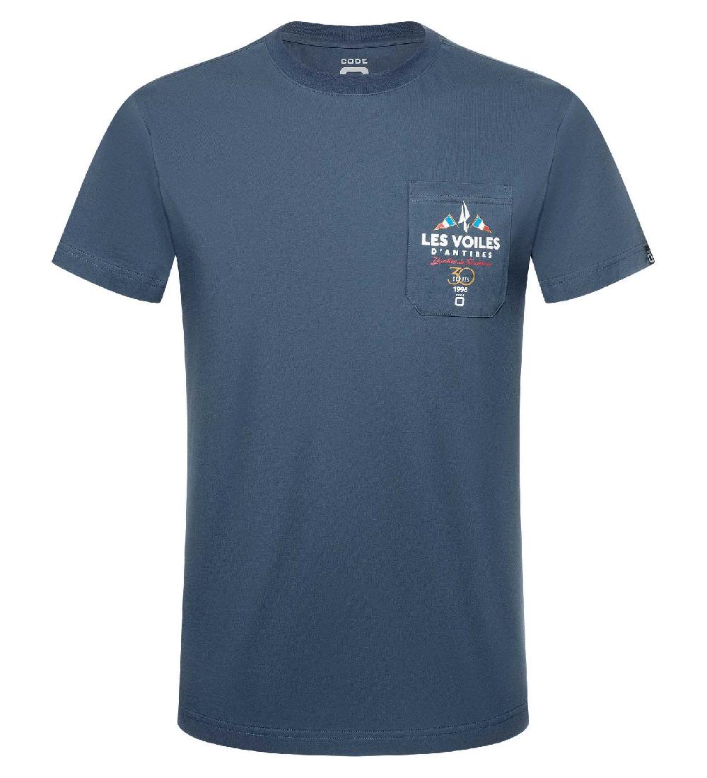 code zero Les Voiles d'Antibes T-shirt Marine S