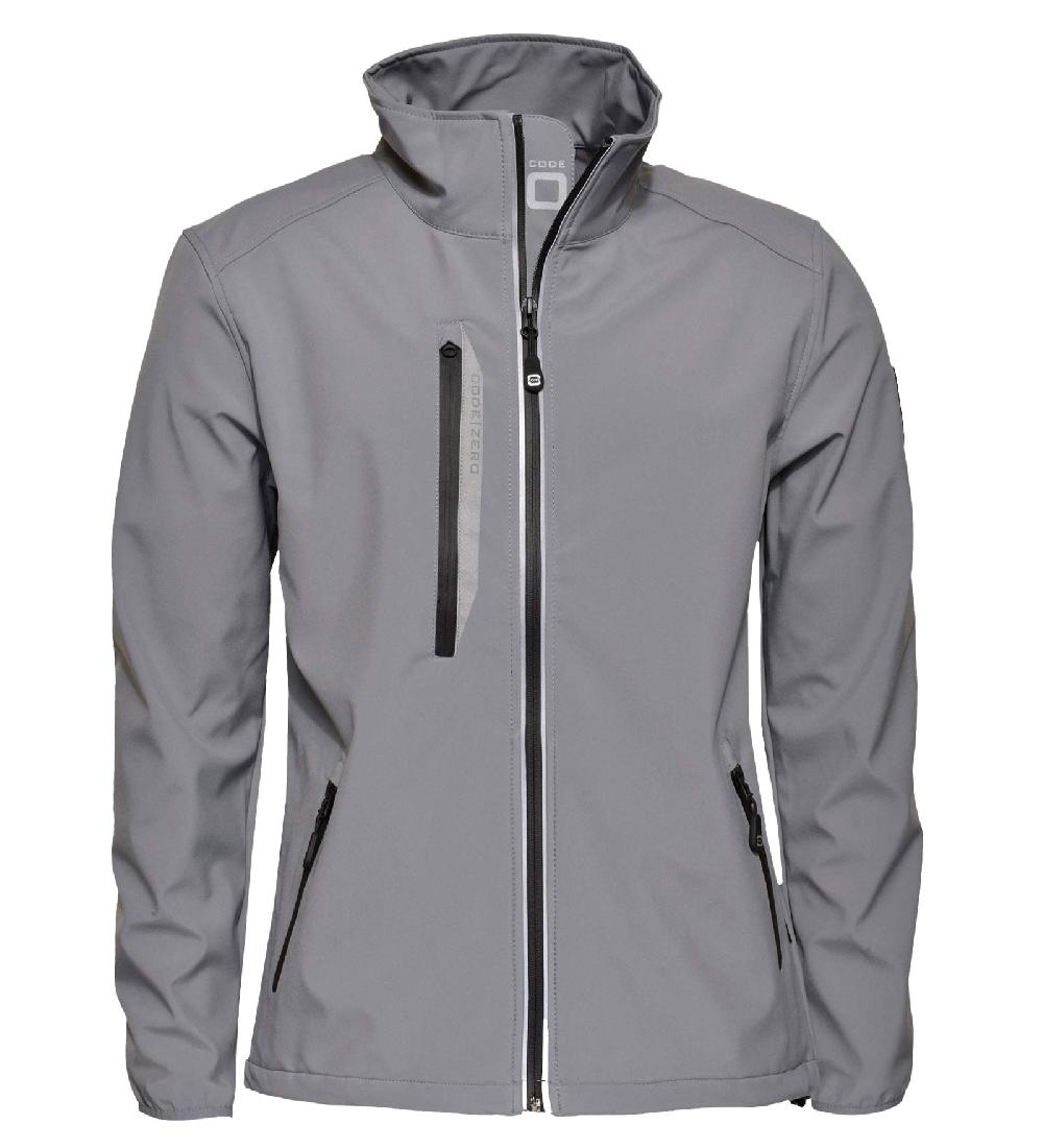 code zero CODE-ZERO Softshell-Jas Dames Halyard Grijs S