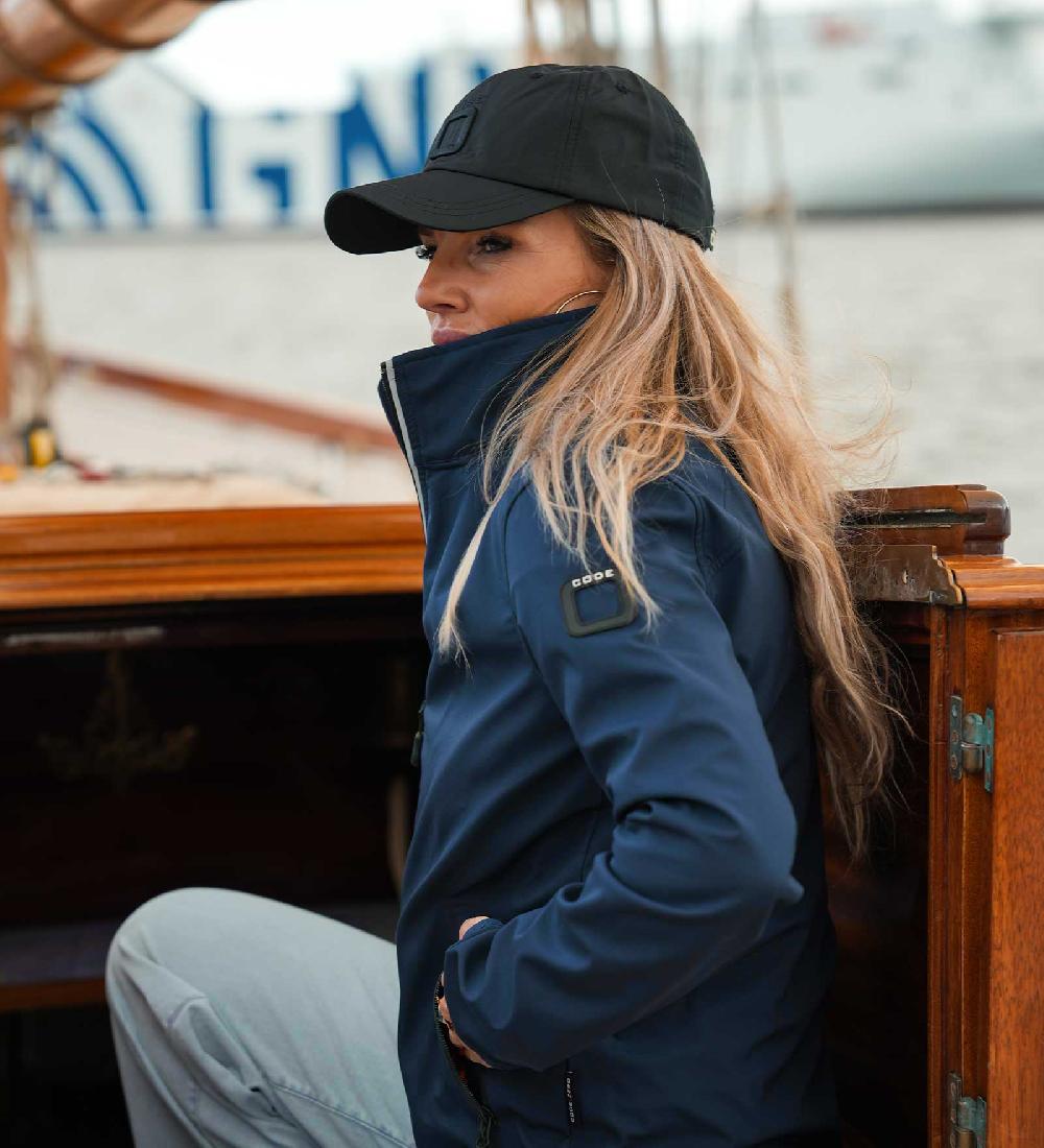 Code Zero CODE-ZERO Softshell-Jas Dames Halyard Marine L