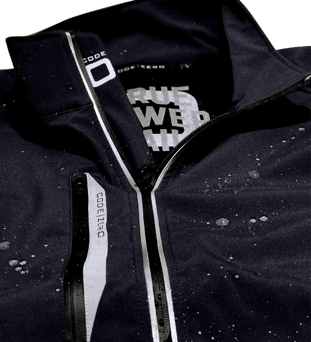 Code Zero CODE-ZERO Softshell-Jas Dames Halyard Zwart XL