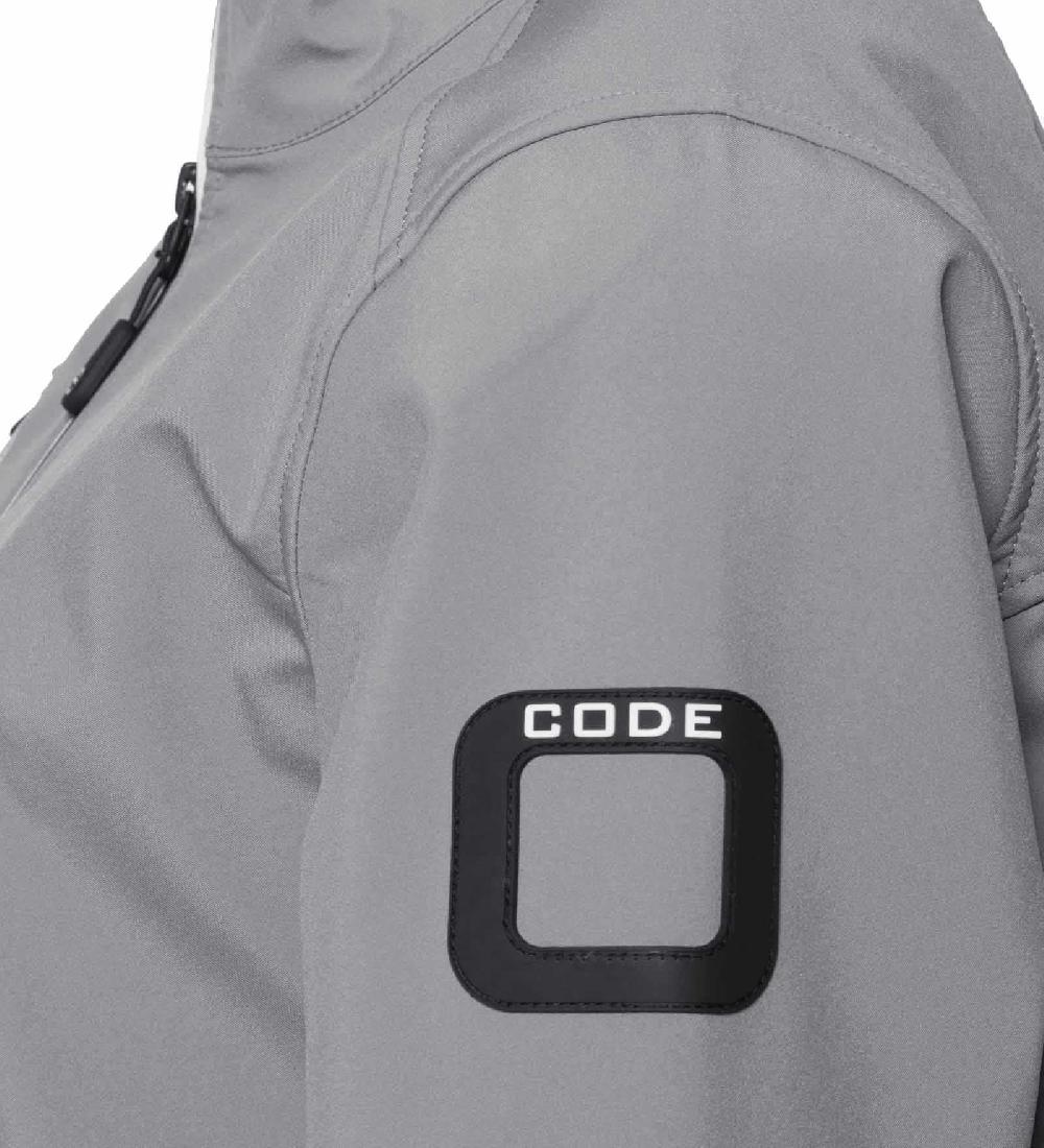 Code Zero CODE-ZERO Softshell-Jas Heren Halyard Grijs M