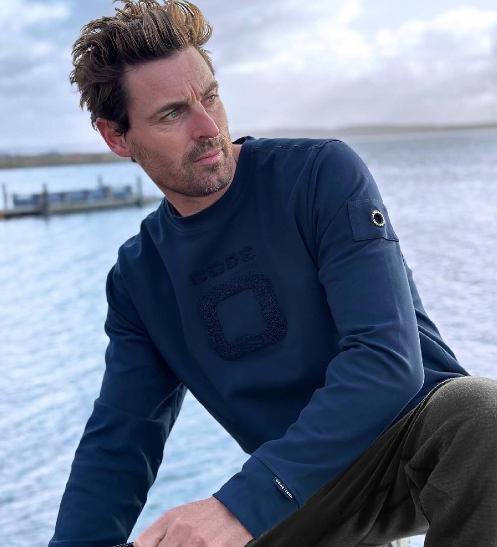 Code Zero CODE-ZERO Sweatshirt Heren Gunwale Marine M
