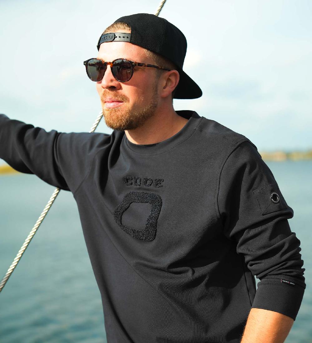 Code Zero CODE-ZERO Sweatshirt Heren Gunwale Zwart M