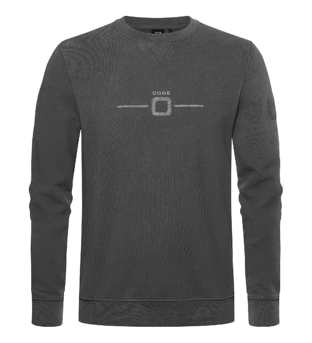 code zero CODE-ZERO Sweatshirt Heren Windward Grijs S