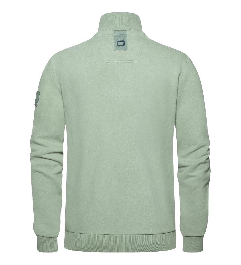 Code Zero CODE-ZERO Sweatvest Heren Porthole Groen S
