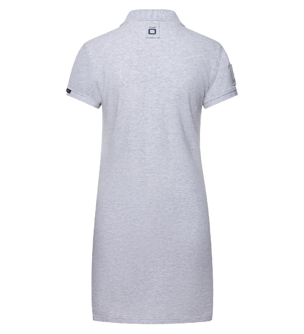 Code Zero Les Voiles D'Antibes Polo Jurk Les Voiles Grijs S