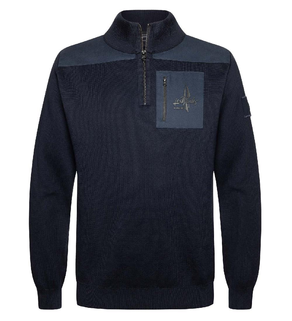 code zero Les Voiles d'Antibes Pullover Heren Mariner Marine S