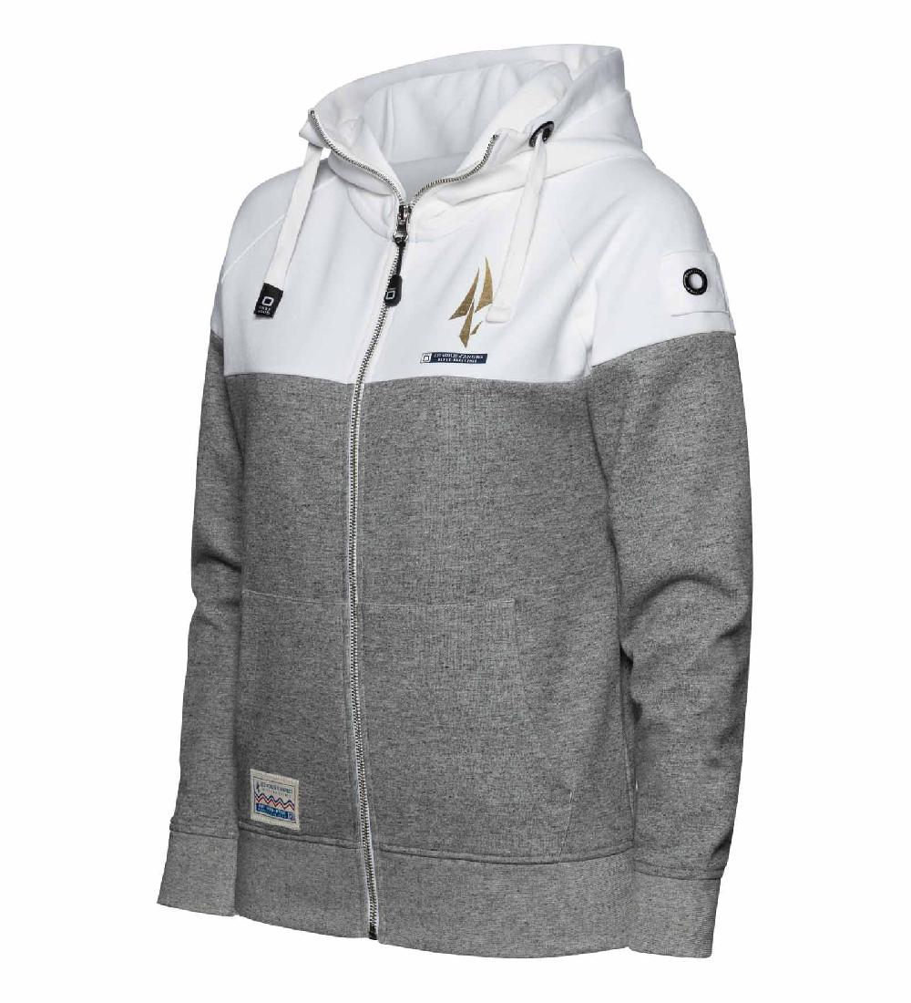 Code Zero Les Voiles D'Antibes Sweatvest Dames Grijs S