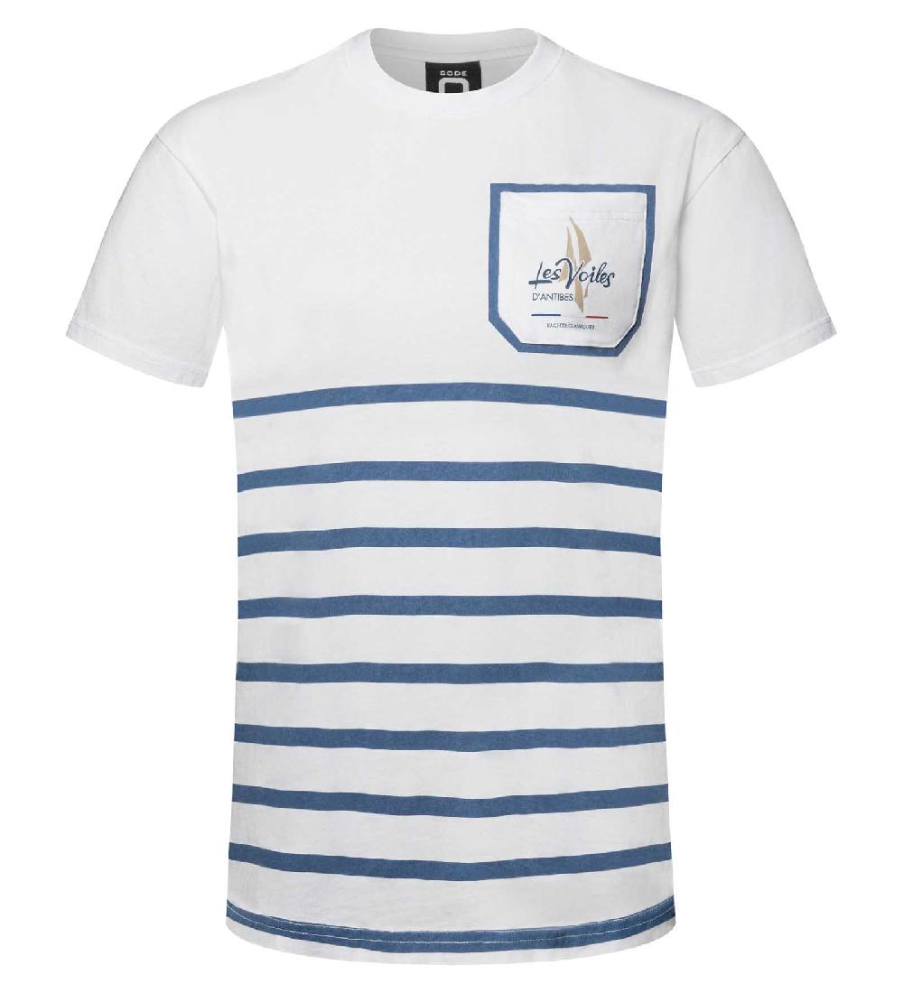 code zero Les Voiles d'Antibes T-Shirt Dames 29th Edition Wit S