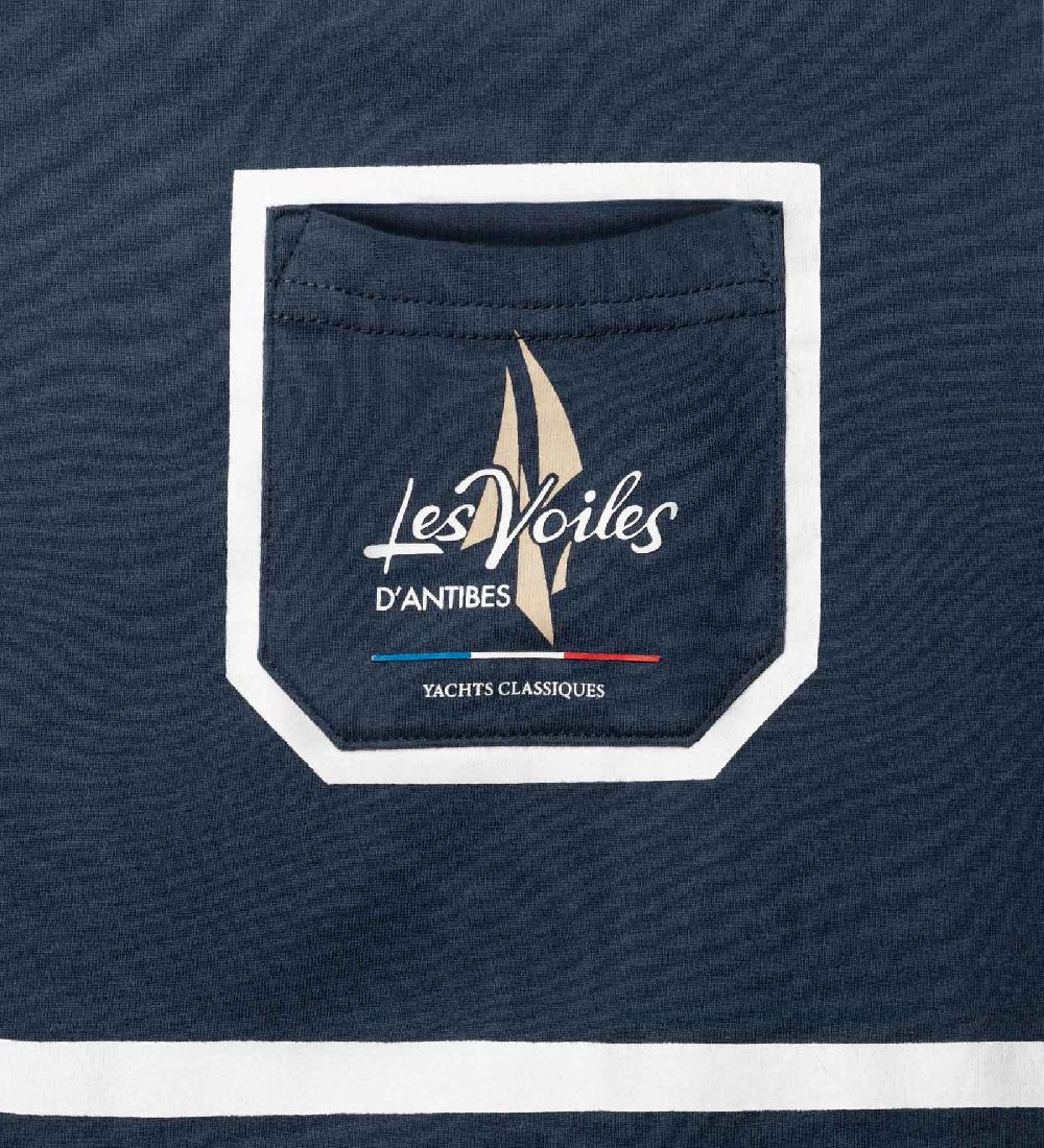 Code Zero Les Voiles D'Antibes T-Shirt Heren 29th Edition Wit L