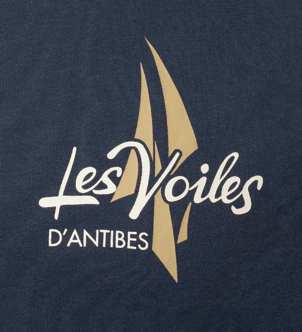 Code Zero Les Voiles D'Antibes T-Shirt Heren Washed Marine M