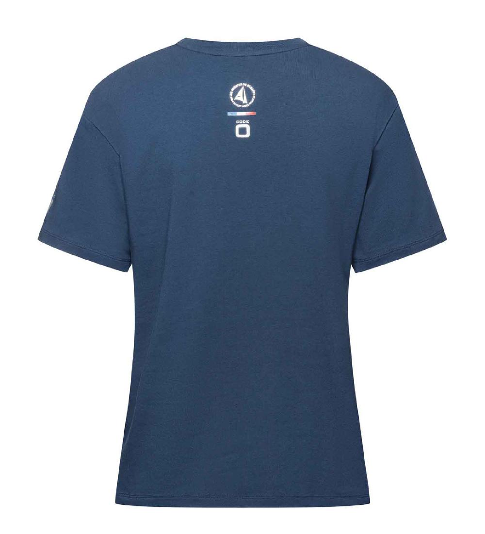 Code Zero Les Voiles De St Barth T-Shirt Dames Le Port De Gustavia Marine XL