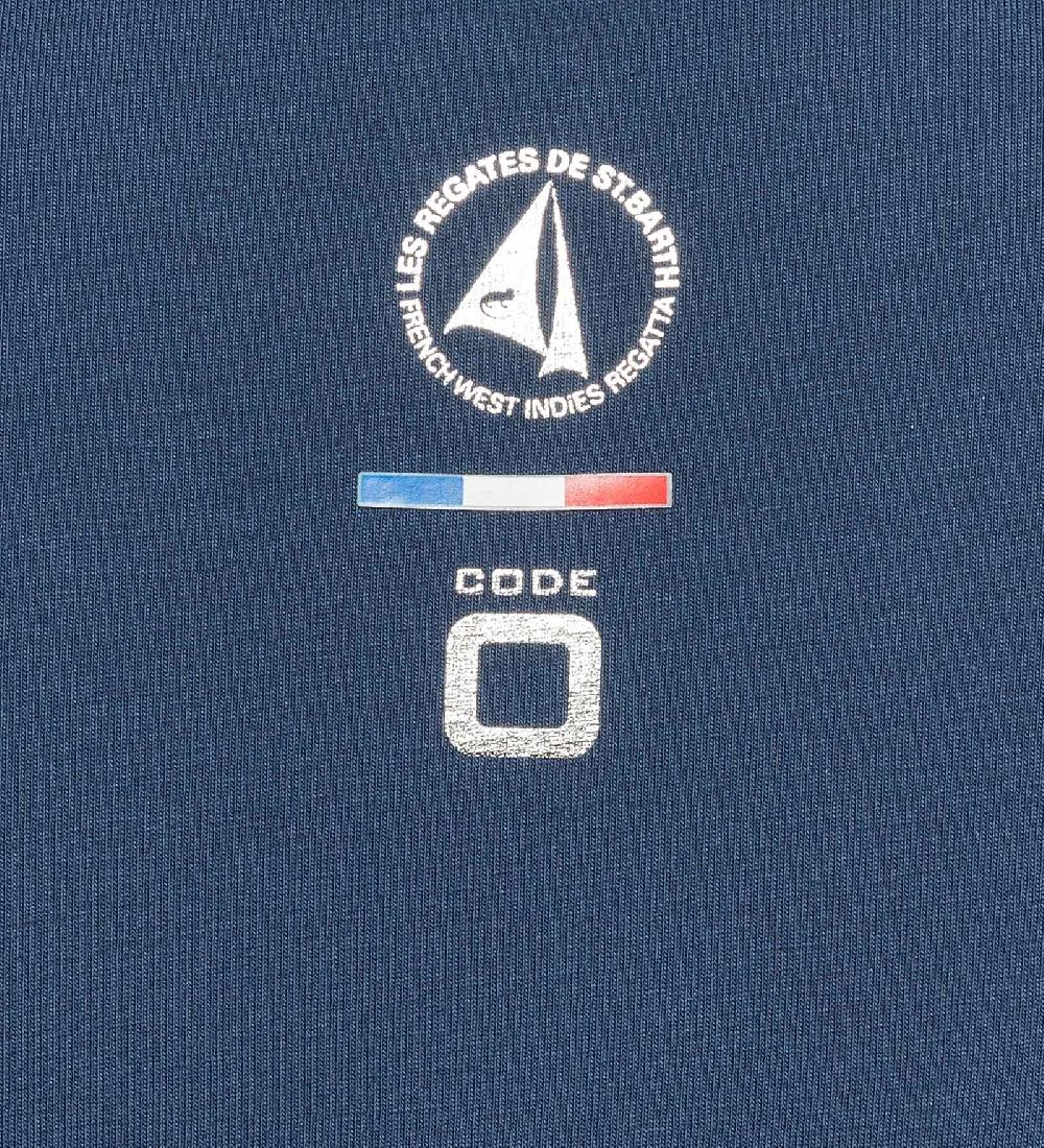 Code Zero Les Voiles De St Barth T-Shirt Dames Le Port De Gustavia Marine XL