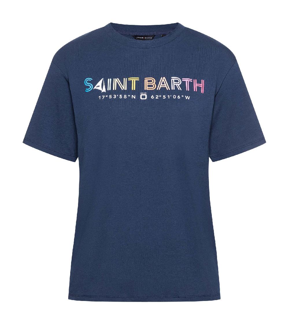 code zero Les Voiles de St Barth T-Shirt Dames Reef Marine M