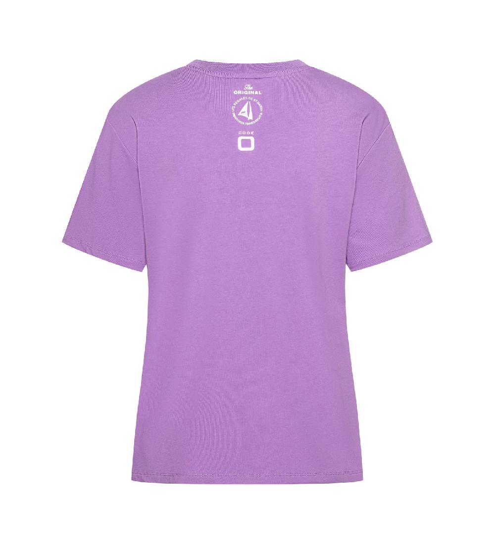 Code Zero Les Voiles De St Barth T-Shirt Dames Reef Paars XL