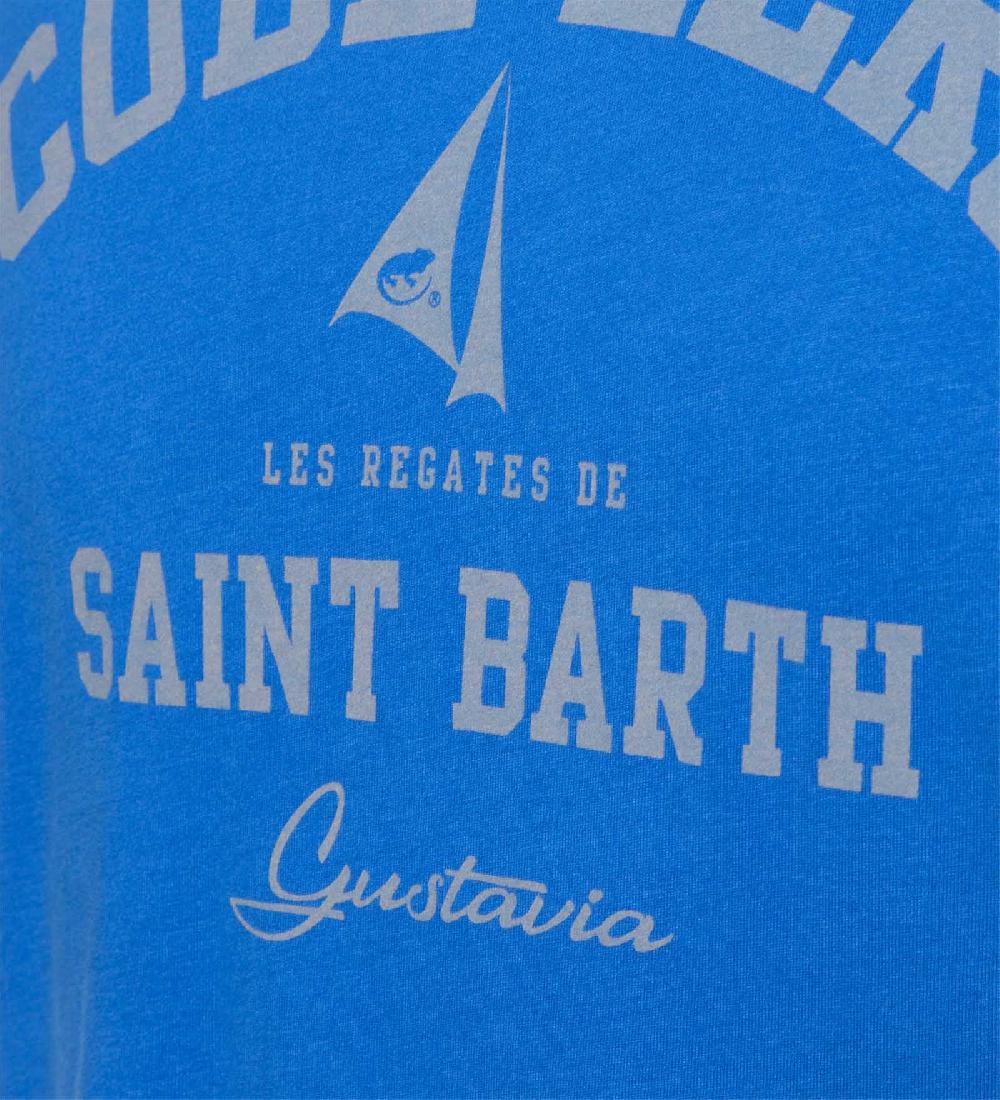 Code Zero Les Voiles De St Barth T-Shirt Heren Washed Blauw XXL