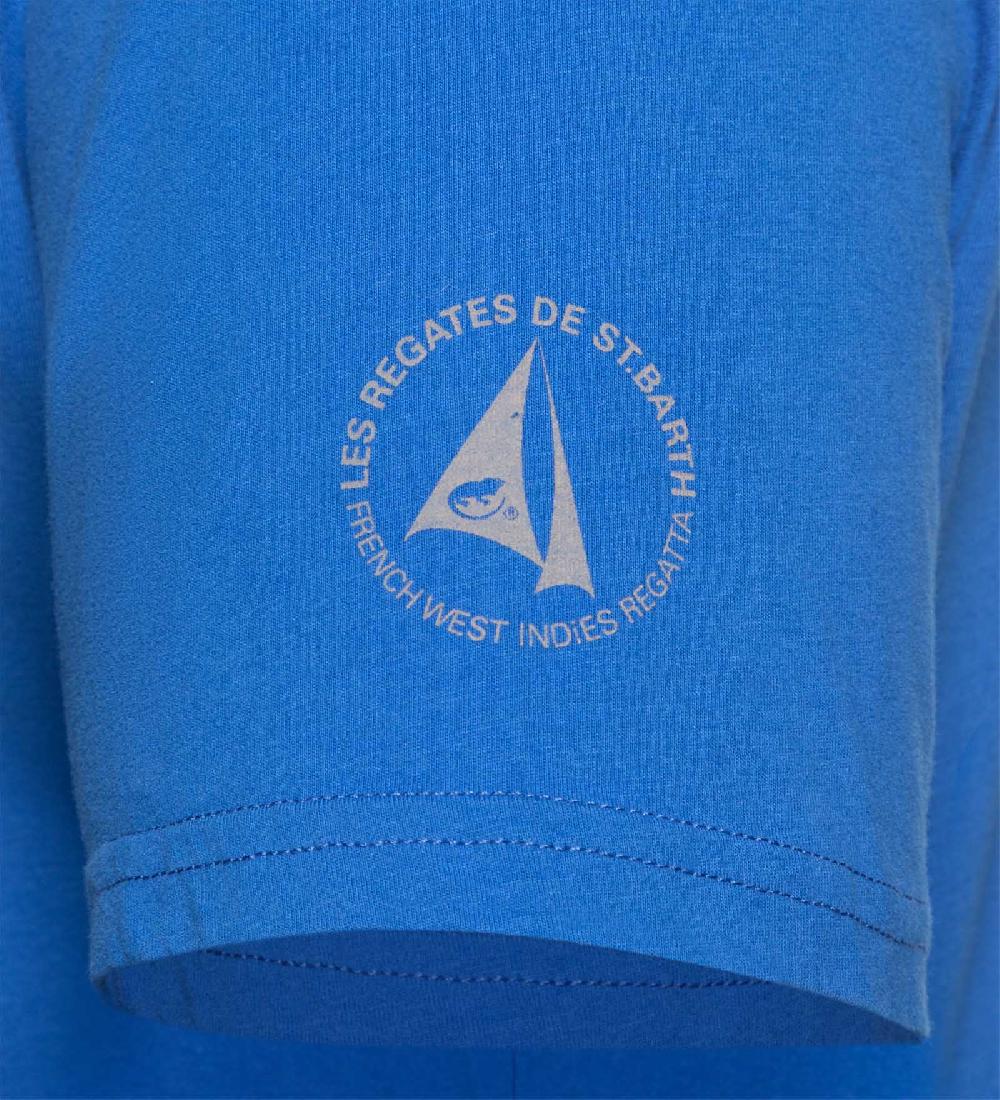 Code Zero Les Voiles De St Barth T-Shirt Heren Washed Blauw XXL