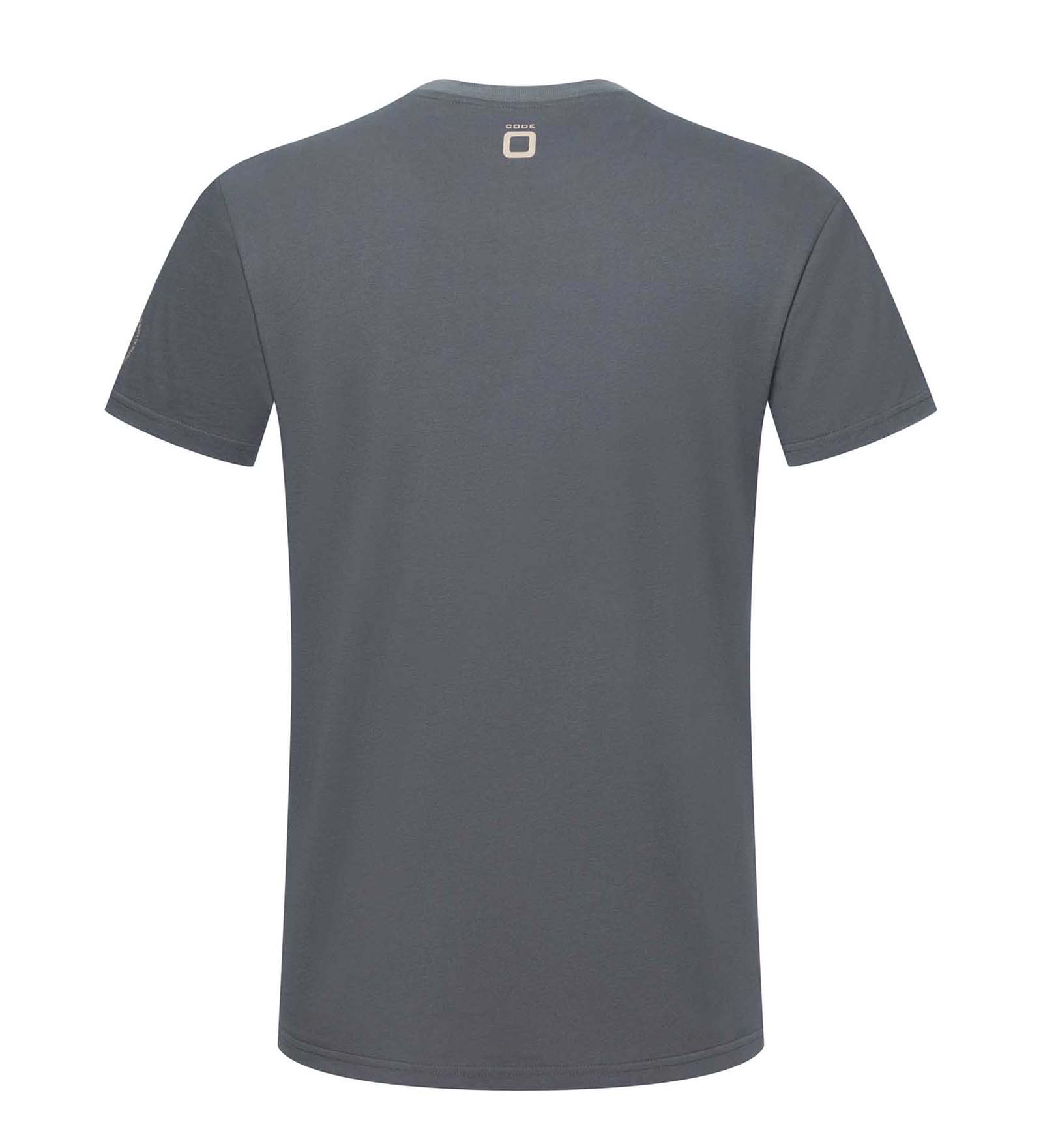 Code Zero Les Voiles De St Barth T-Shirt Heren Washed Grijs XXL