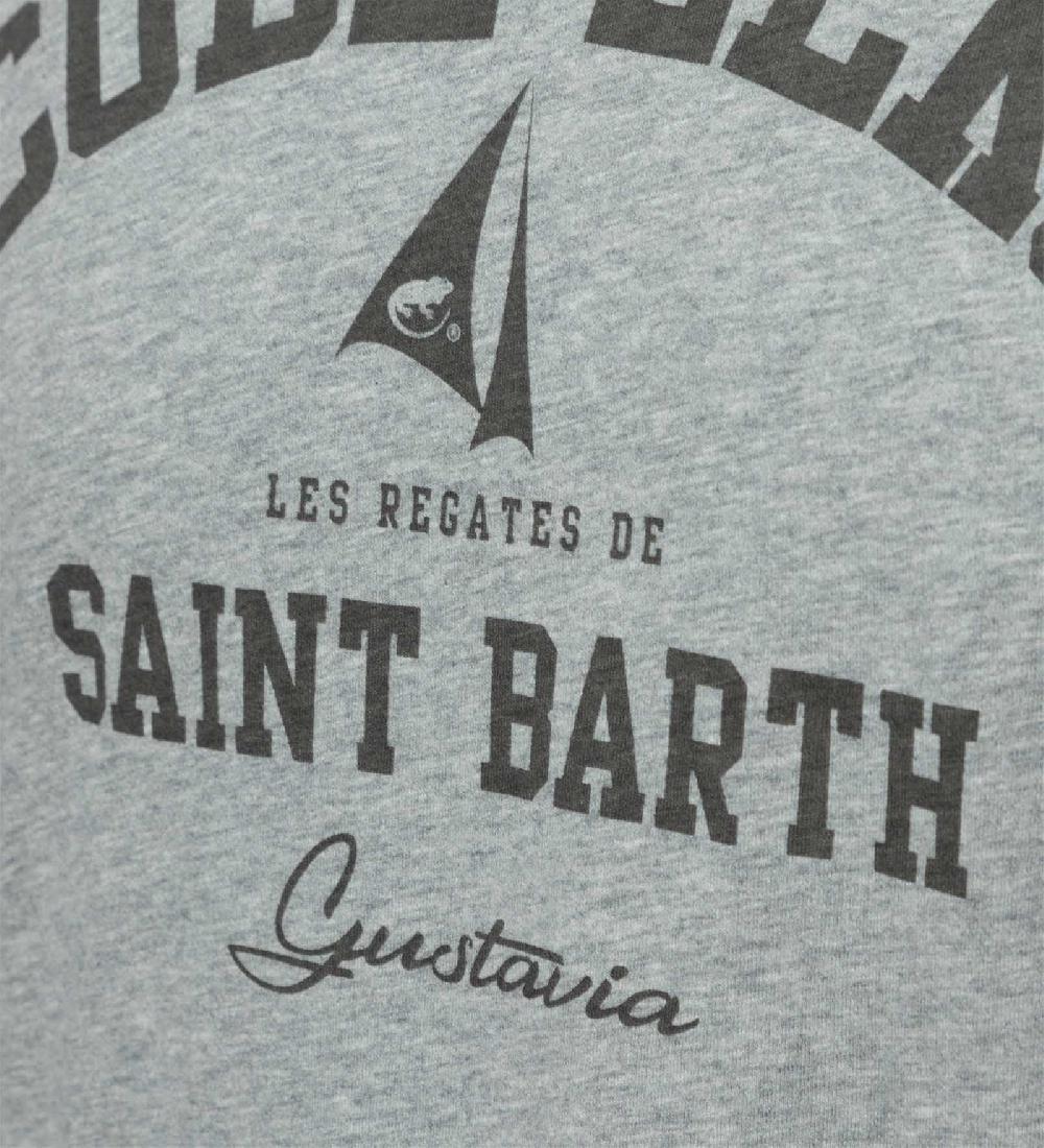 Code Zero Les Voiles De St Barth T-Shirt Heren Washed Grijs XL
