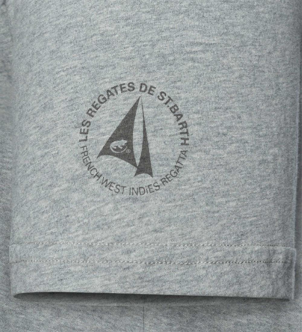 Code Zero Les Voiles De St Barth T-Shirt Heren Washed Grijs XL