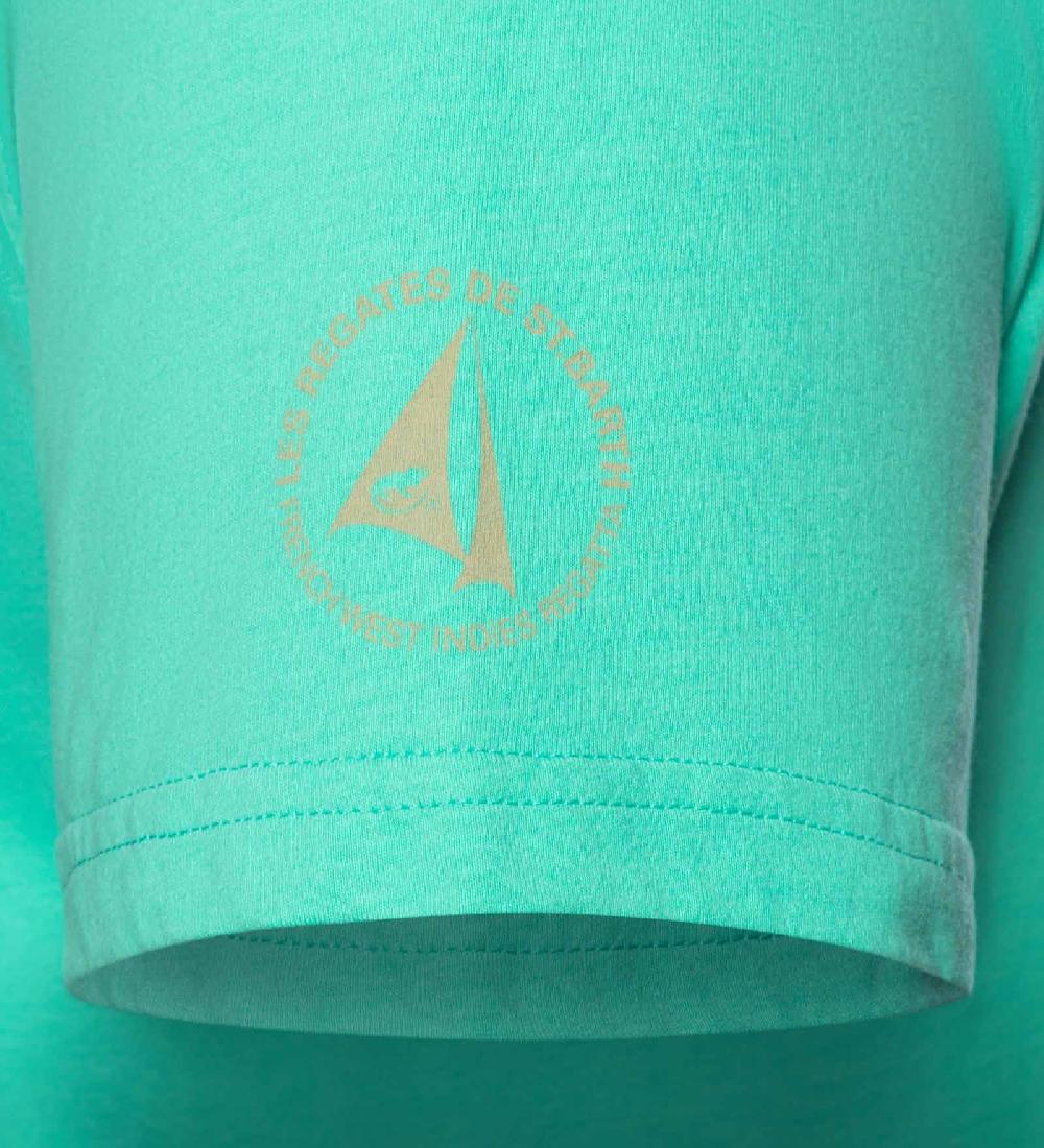 Code Zero Les Voiles De St Barth T-Shirt Heren Washed Groen 3XL