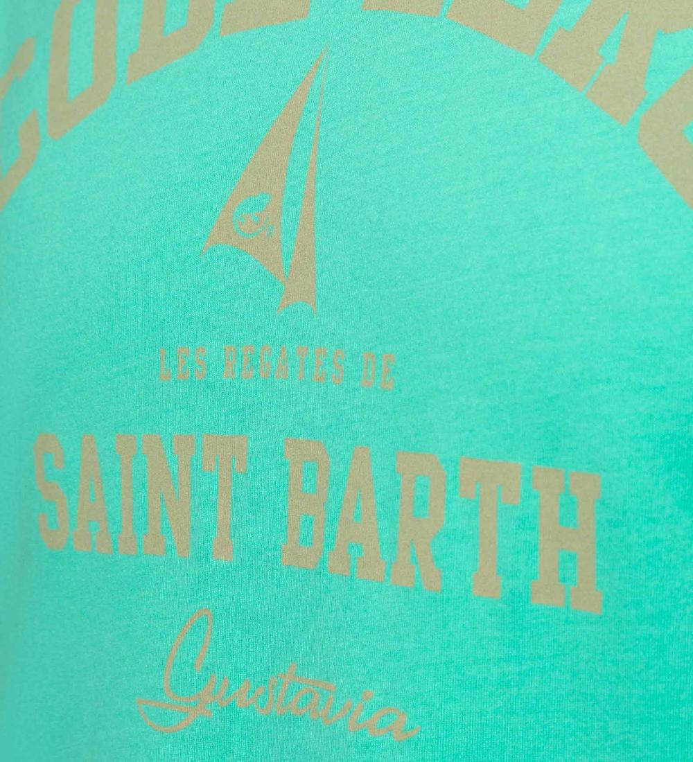 Code Zero Les Voiles De St Barth T-Shirt Heren Washed Groen 3XL