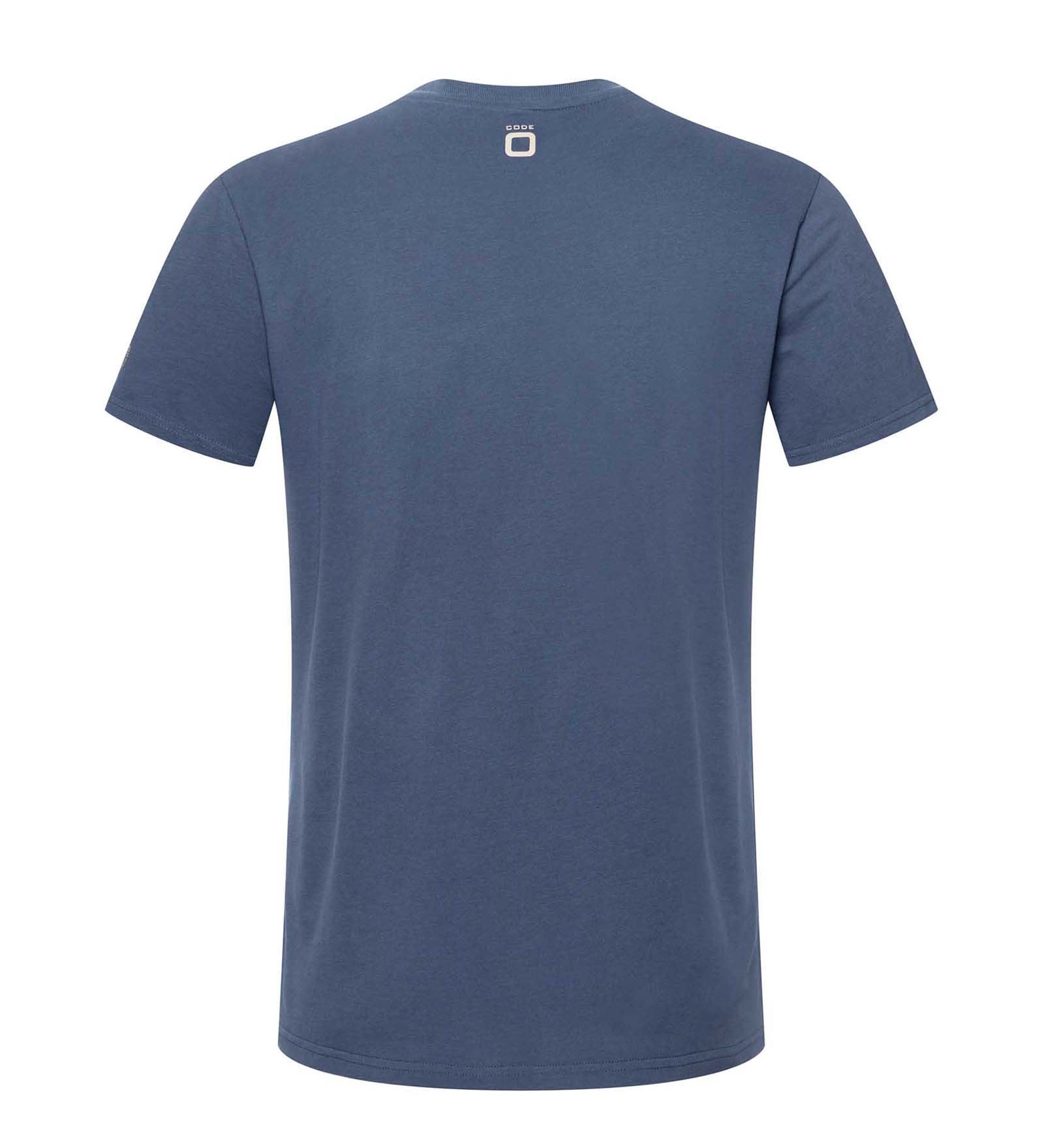 Code Zero Les Voiles De St Barth T-Shirt Heren Washed Marine M