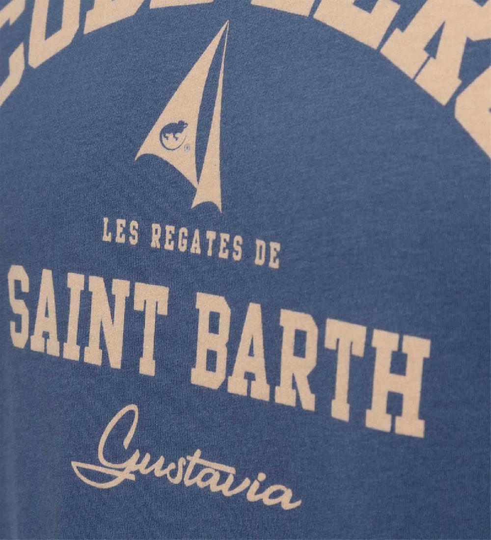 Code Zero Les Voiles De St Barth T-Shirt Heren Washed Marine M