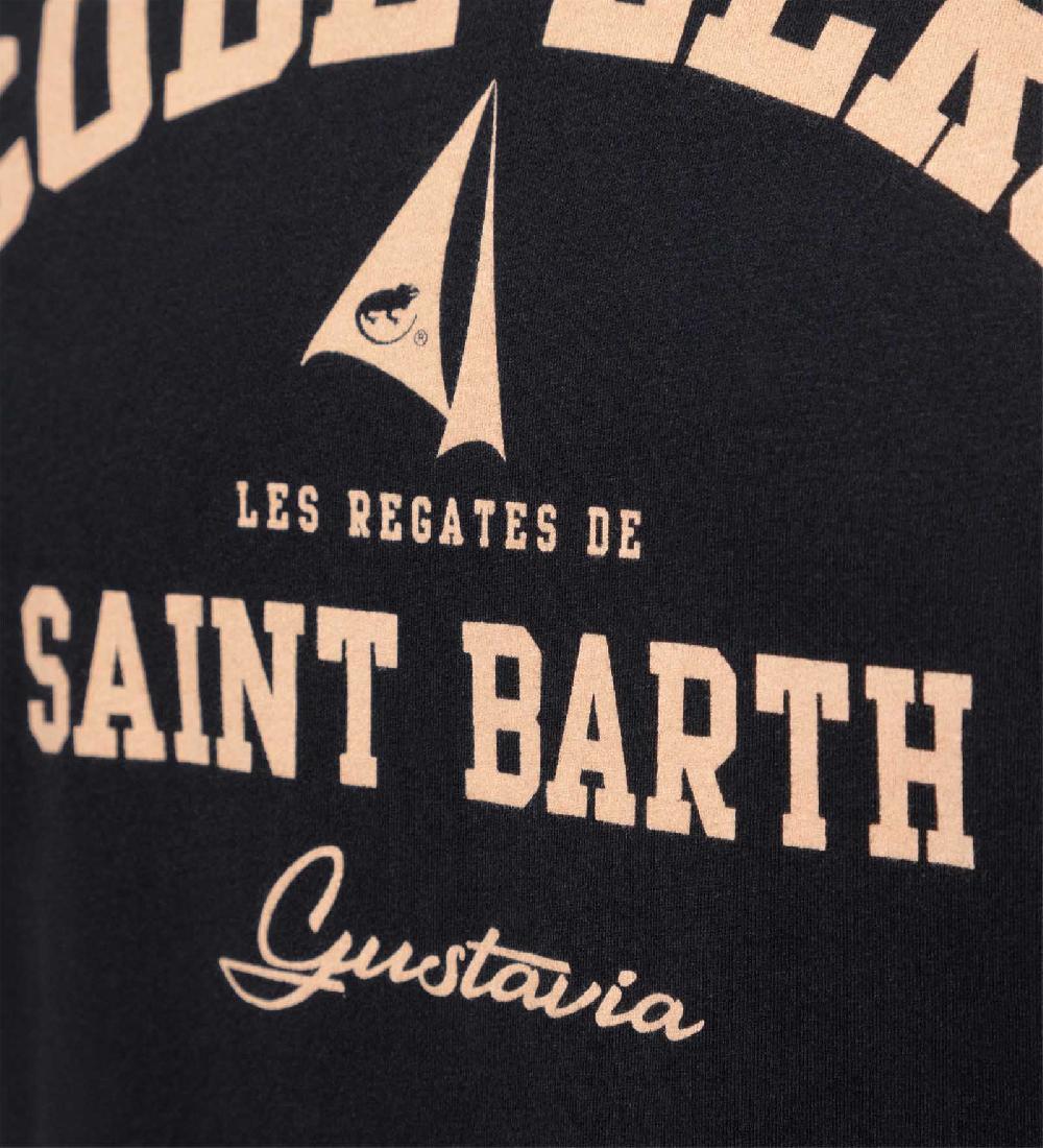 Code Zero Les Voiles De St Barth T-Shirt Heren Washed Zwart L