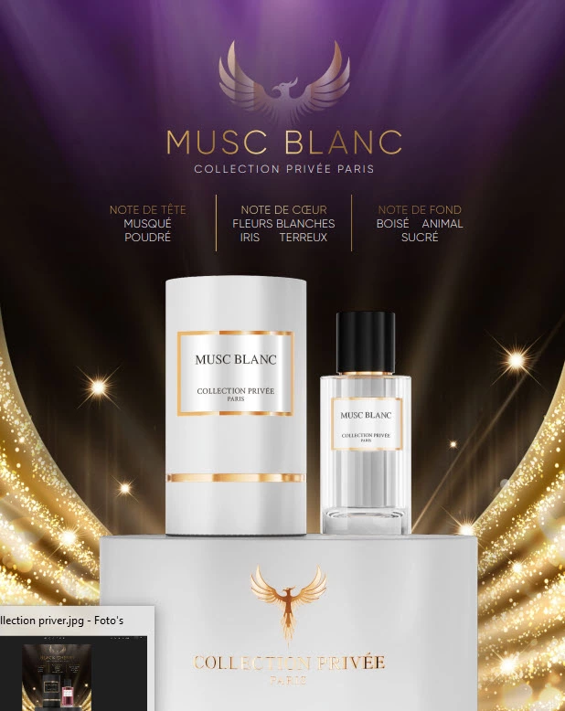 collection privée Musc blanc collection privée paris