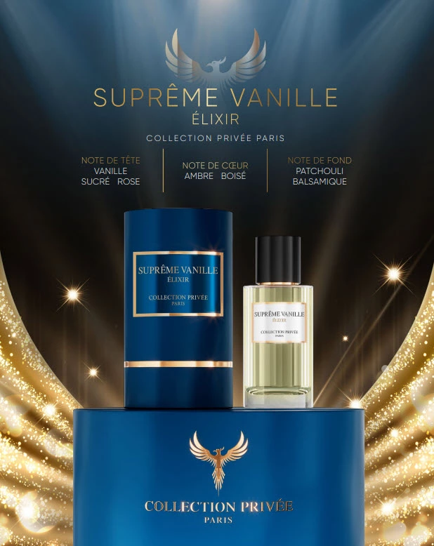 collection privée Suprême Vanille Elixir Collection Privé Paris