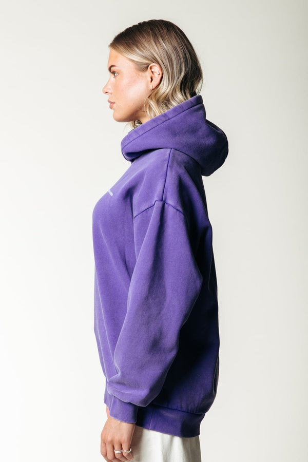 Colourful Rebel Concert Acid Wash Hoodie