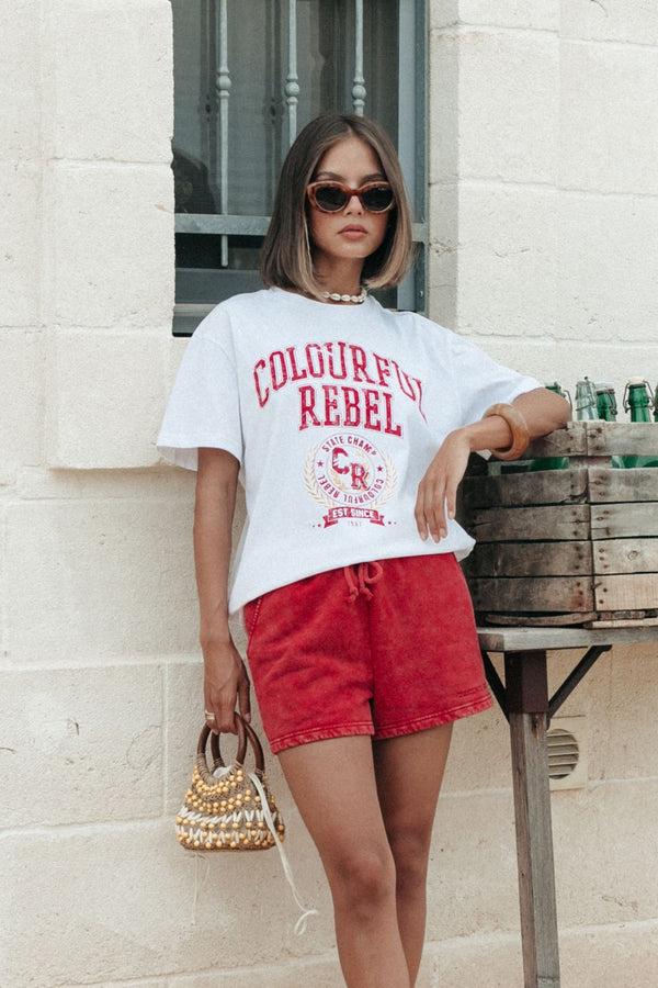 colourful rebel CR Varsity T-Shirt