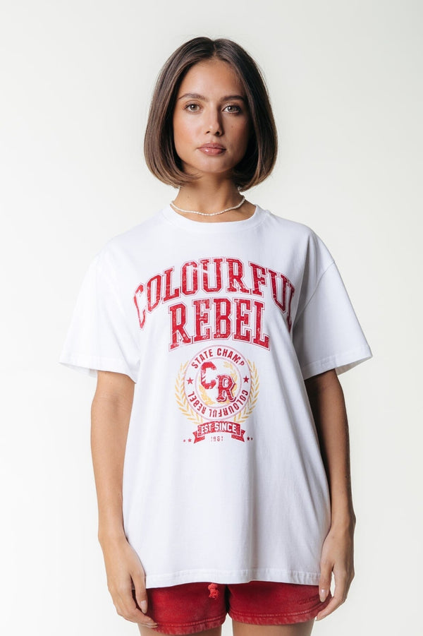 colourful rebel CR Varsity T-Shirt