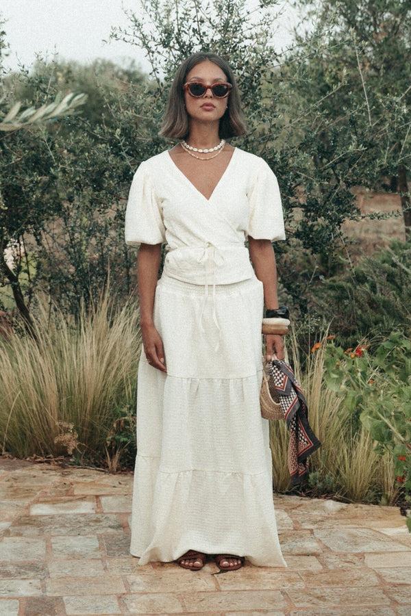 colourful rebel Dewi Knitted Maxi Skirt