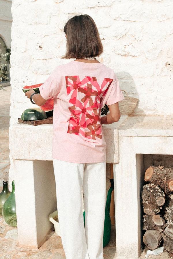 colourful rebel Flower Square T-Shirt