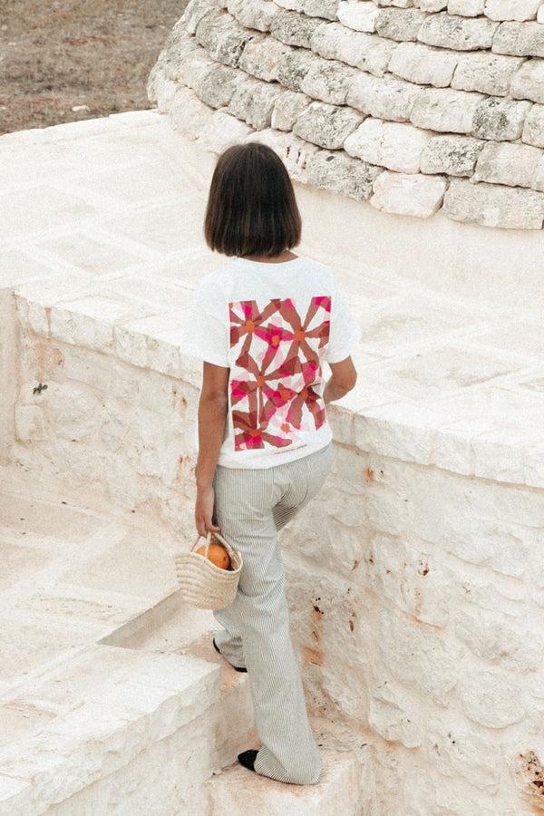 colourful rebel Flower Square T-Shirt