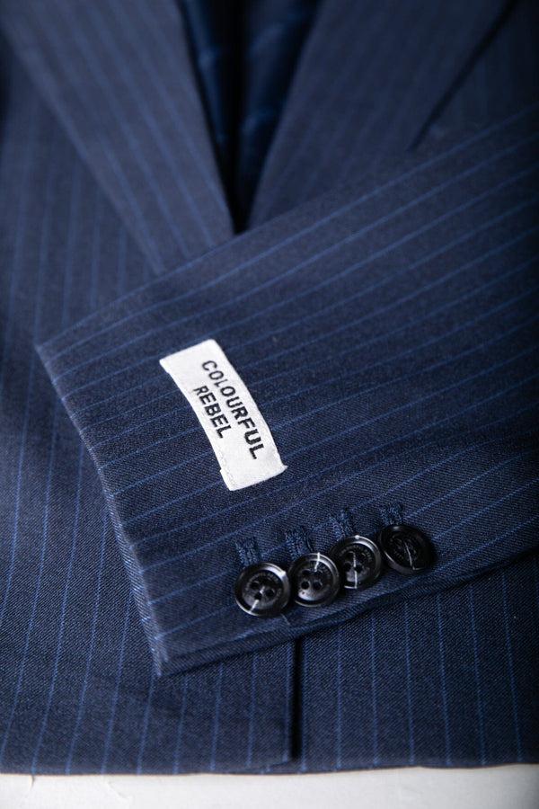 Colourful Rebel Gemma Pinstripe Blazer