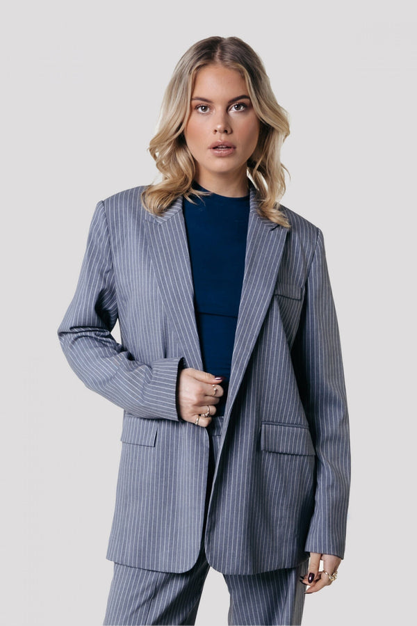 colourful rebel Gemma Pinstripe Blazer