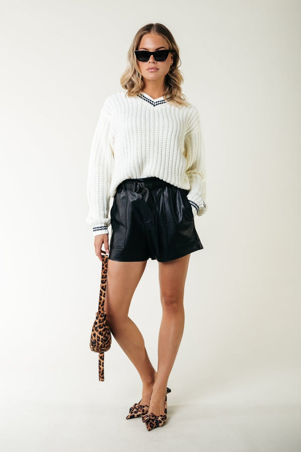 Colourful Rebel Jacky V-Neck Knit