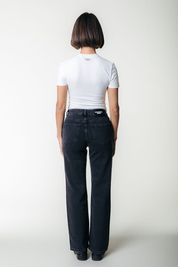 Colourful Rebel Jones Straight Leg Denim