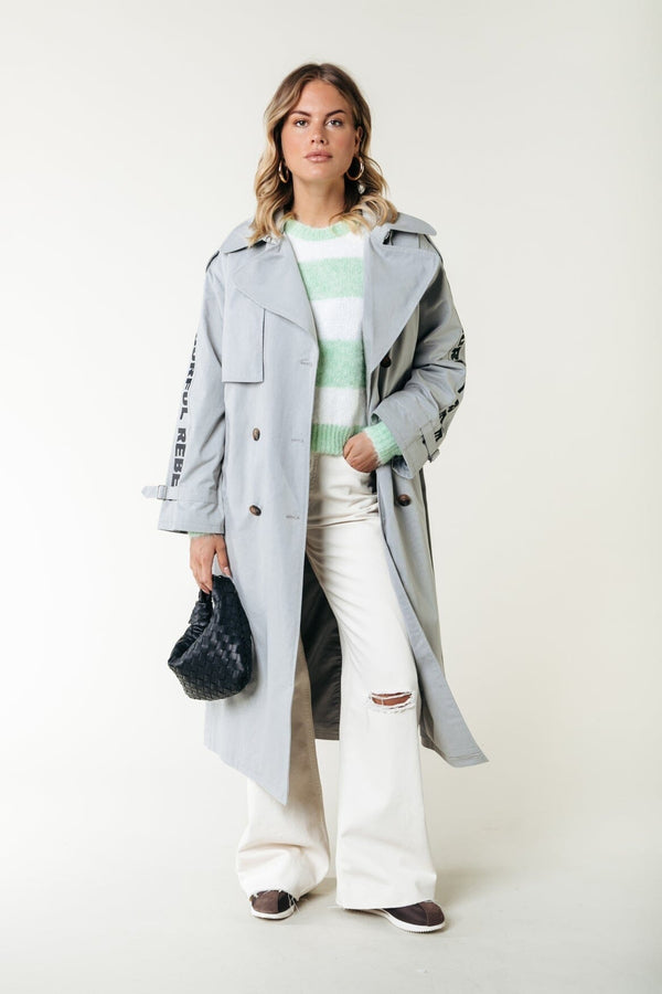 colourful rebel Kaia Branded Trenchcoat