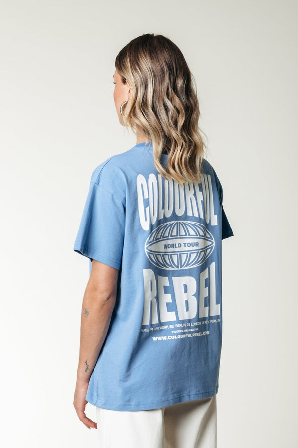 colourful rebel Logo Globe T-shirt