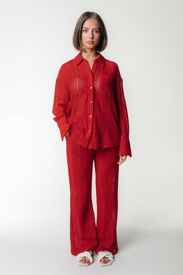 colourful rebel Melody Straight Pants