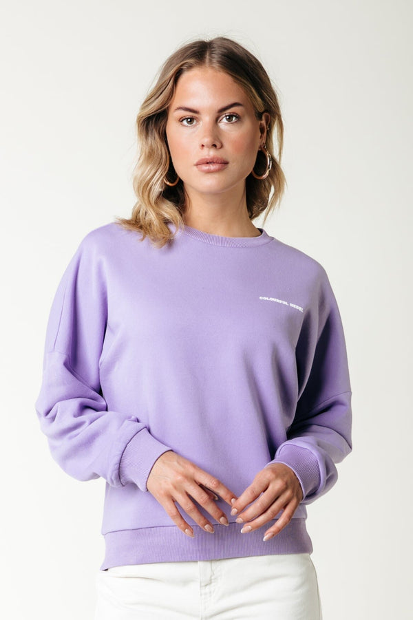 Colourful Rebel Racer Logo Sweat
